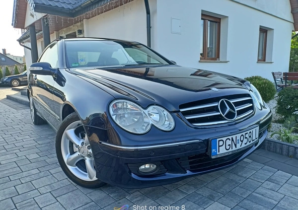 Mercedes-Benz CLK cena 30900 przebieg: 216359, rok produkcji 2008 z Witkowo małe 631